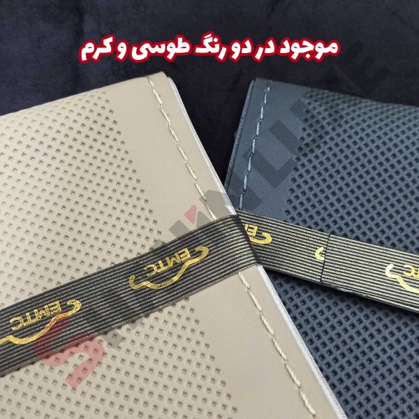 روکش فرمان دوختنی چرم طبیعی با پوشش نانو - تصویر 6