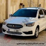 نگین تزئین جلو پنجره خودرو شاهین - تصویر 3