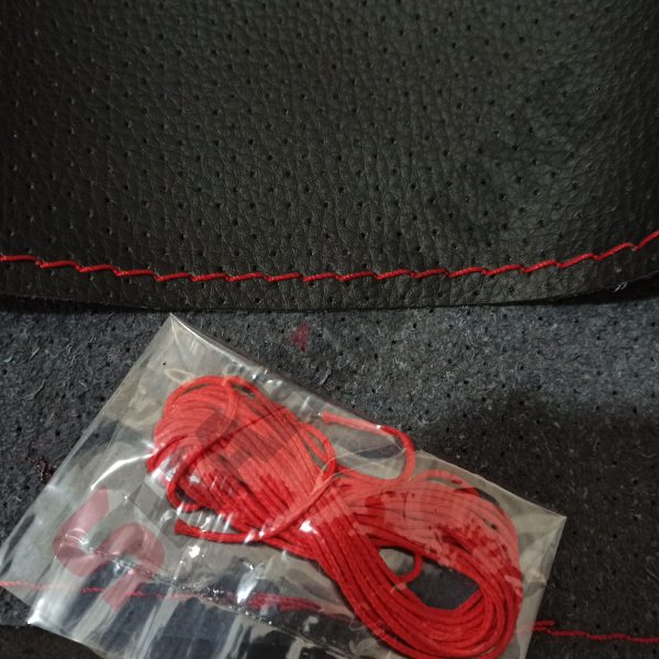 روکش فرمان پشت چرم طرح پانچ - تصویر 3