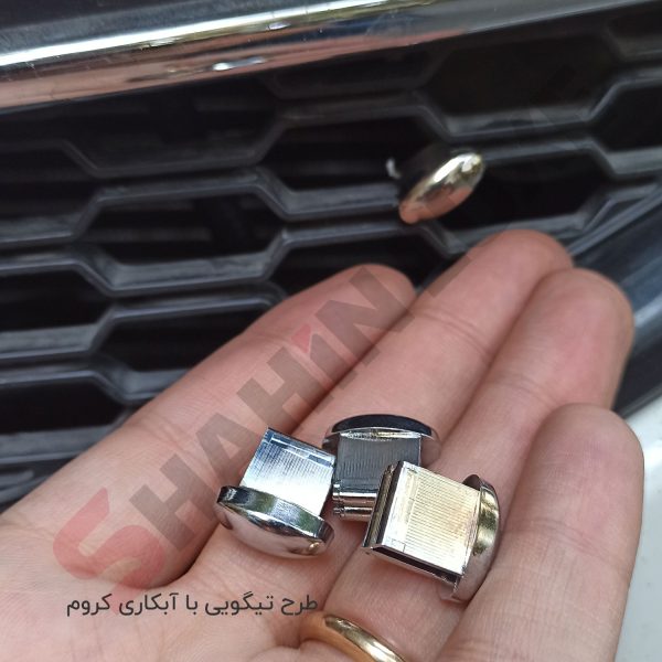 نگین تزئین جلو پنجره خودرو شاهین - تصویر 27