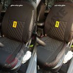 روکش صندلی پارچه لی شاهین برند جلوه طرح الماس - تصویر 5