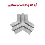 آرم سایپا جلو پنجره خودرو شاهین