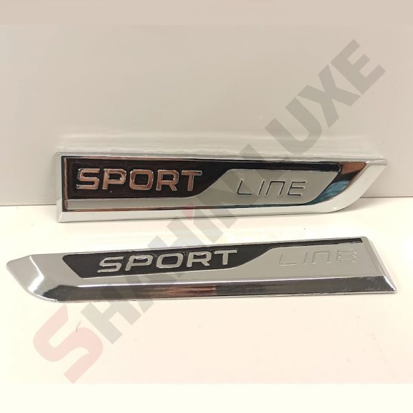 آرم فلزی طرح اسپرت گلگیر خودرو بسته دو عددی - تصویر 4