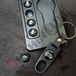 ست سروالف و جاکلیدی فلزی طرح برند خودرو - تصویر 5