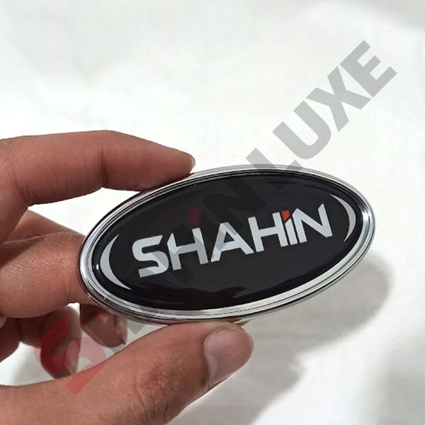 آرم بیضی SHAHIN صندوق و جلوپنجره خودرو شاهین - تصویر 4