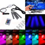 کیت نورپردازی خودرو اتمسفر لایت 7 رنگ کنترلی - تصویر 2