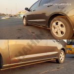 زه استیل زیر درب (رکاب) خودرو شاهین - تصویر 12
