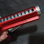 نشانگر پارک نامبر (شماره تلفن) خودرو فلزی - تصویر 4