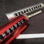 نشانگر پارک نامبر (شماره تلفن) خودرو فلزی - تصویر 5