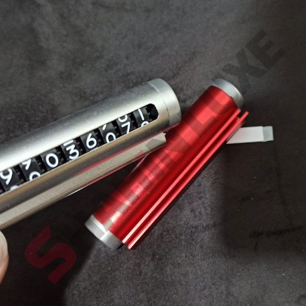 نشانگر پارک نامبر (شماره تلفن) خودرو فلزی - تصویر 2