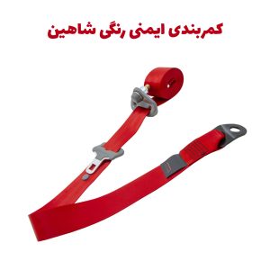 کمربند ایمنی رنگی شاهین به همراه ملزومات کامل نصب