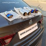 سراگزوز تمام استیل خودرو تک لول و دو لول - تصویر 3