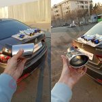 سراگزوز تمام استیل خودرو تک لول و دو لول - تصویر 2