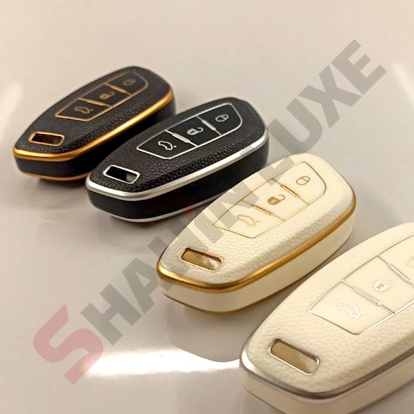 کاور ریموت TPU طرح چرم شاهین مدل لوکس - تصویر 7