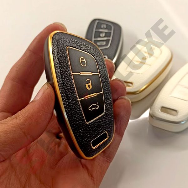 کاور ریموت TPU طرح چرم شاهین مدل لوکس - تصویر 4