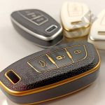 کاور ریموت TPU طرح چرم شاهین مدل لوکس - تصویر 8