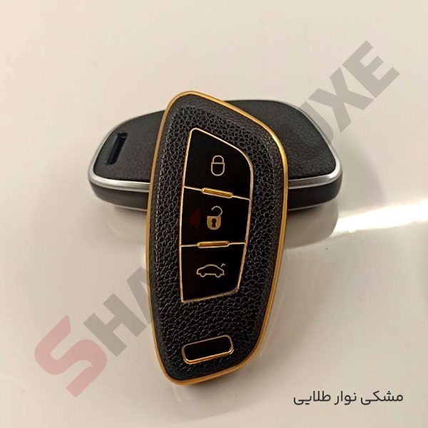 کاور ریموت TPU طرح چرم شاهین مدل لوکس - تصویر 11