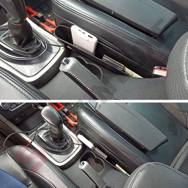 جیب نگهدارنده موبایل و وسایل کنار صندلی خودرو - تصویر 2