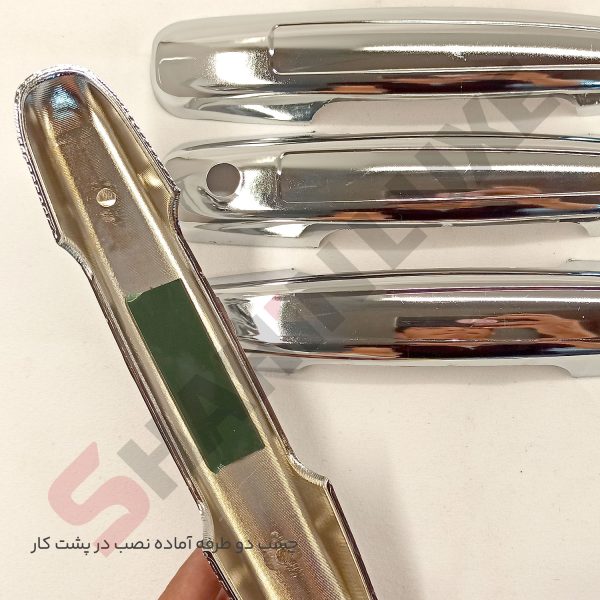 زه کروم دستگیره بیرونی درب اطلس - تصویر 8