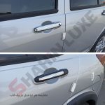 زه کروم دستگیره بیرونی درب اطلس - تصویر 2