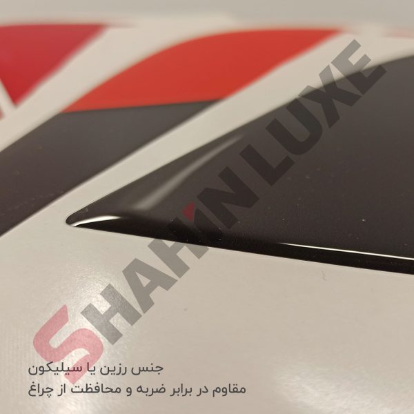 برچسب رنگی و دودی چراغ خطر سایپا اطلس - تصویر 9