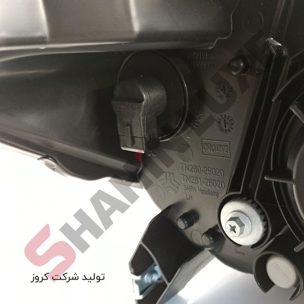 چراغ جلو (چراغ اصلی) با نئون شاهین - تصویر 5