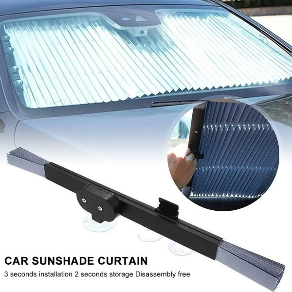 پرده کرکره ای آفتابگیر شیشه خودرو - تصویر 2