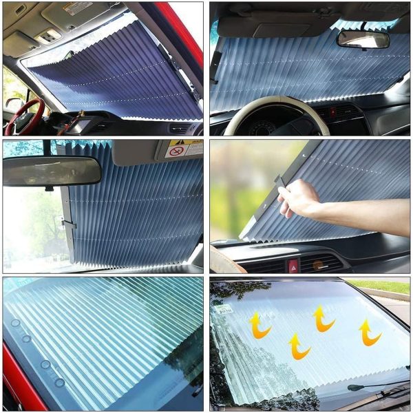 پرده کرکره ای آفتابگیر شیشه خودرو - تصویر 5