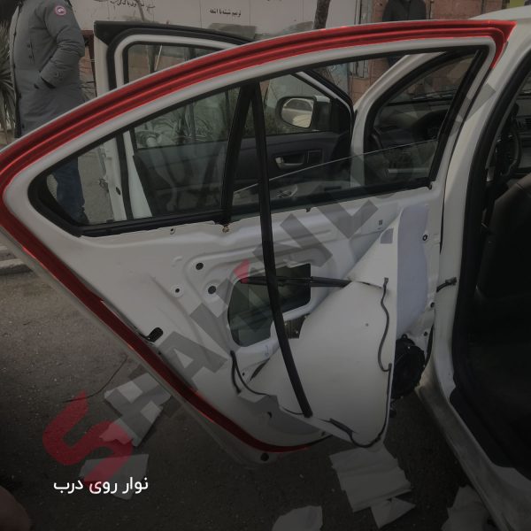 نوار لاستیکی فریم دور درب شاهین - تصویر 3