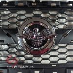 آرم لوگو پرنده جلو پنجره و صندوق شاهین - تصویر 12