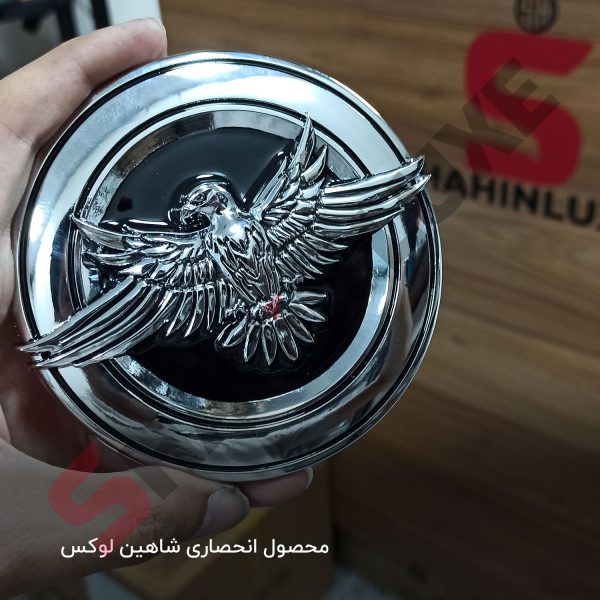 آرم لوگو پرنده جلو پنجره و صندوق شاهین - تصویر 2