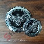 آرم لوگو پرنده جلو پنجره و صندوق شاهین - تصویر 10