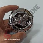 آرم لوگو پرنده جلو پنجره و صندوق شاهین - تصویر 5