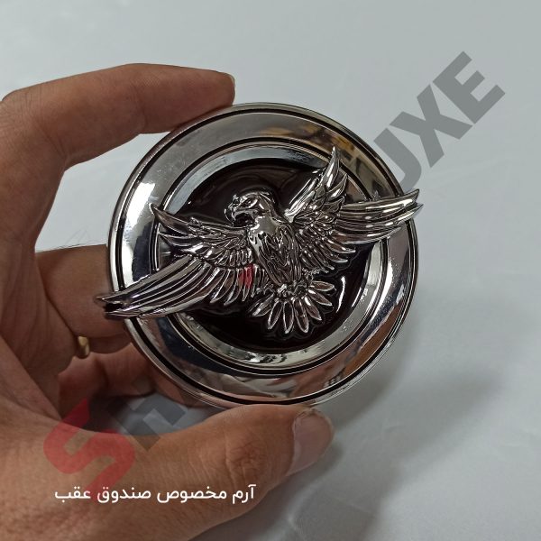 آرم لوگو پرنده جلو پنجره و صندوق شاهین - تصویر 5