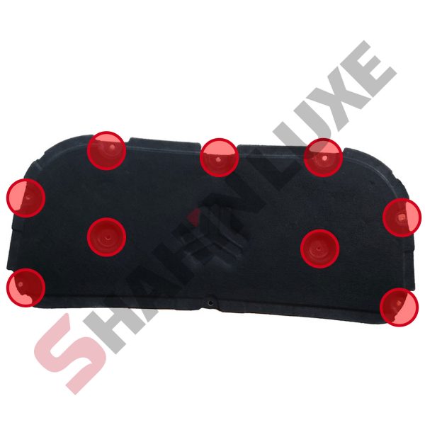 خار نگهدارنده موکت عایق کاپوت شاهین | بسته 9 عددی - تصویر 3