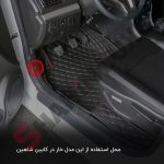 خار پلاستیکی موکت و کابین شاهین - بسته 15 عددی - تصویر 4